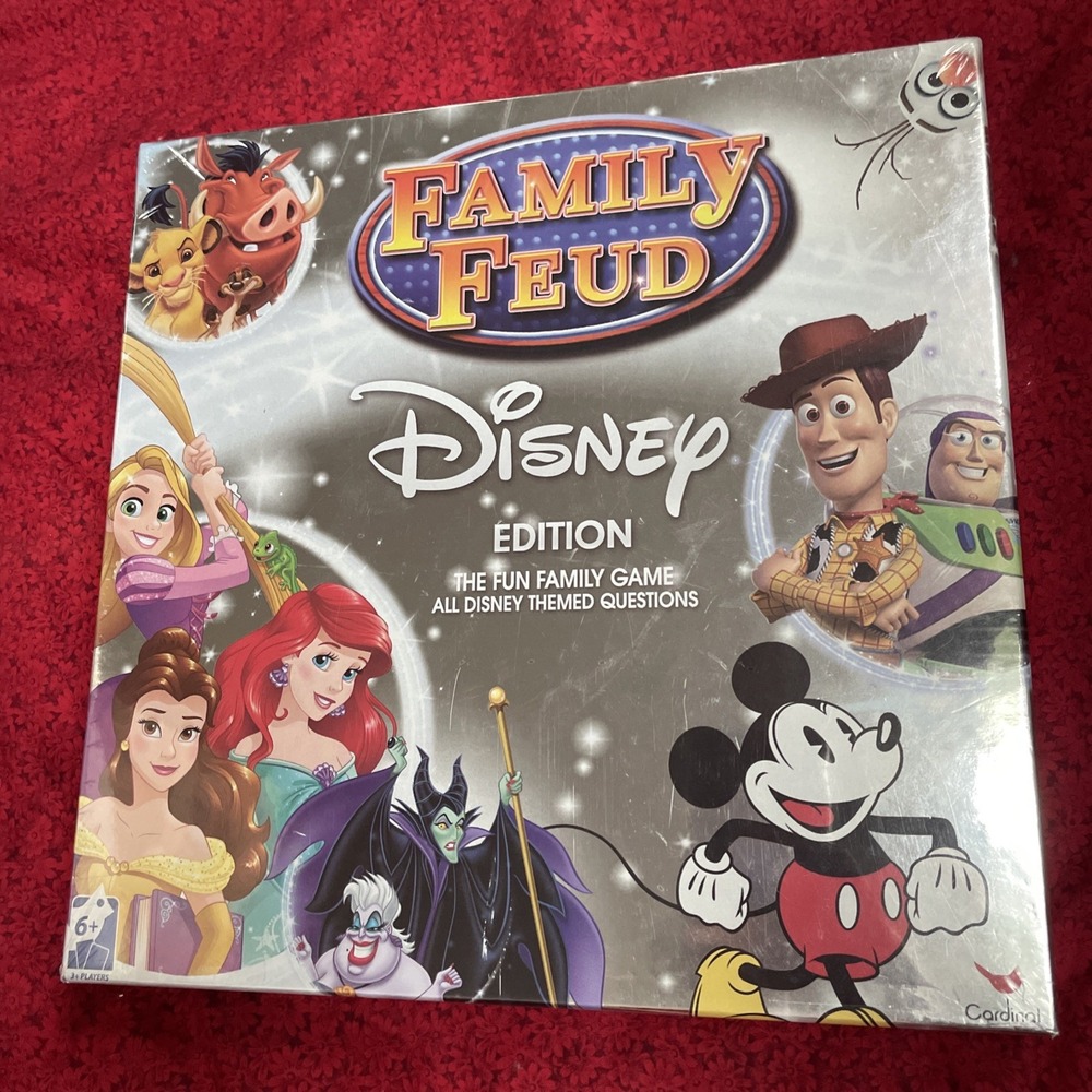 Family Feud Disney Edition Game NIB/Sealed